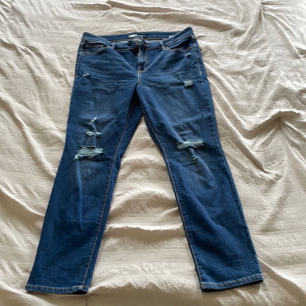 Old Navy power straight jeans